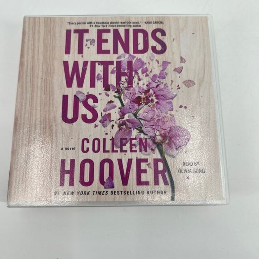 It Ends with Us By Colleen Hoover audiobook CD ROM Read by Olivia Song 11 hours